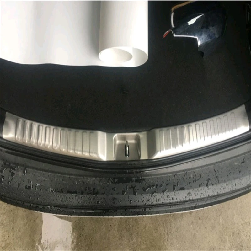 

For Honda CR-V CRV 2017 stainless steel INTERNERL rear bumper tail gate Scuff Plate doorsill Threshold pedal trim