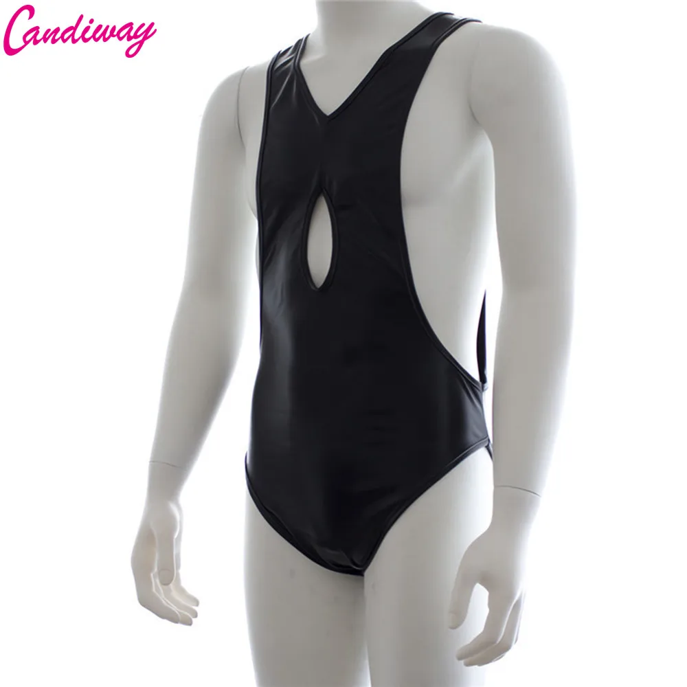 Men Sexy Bodysuit Leotard teddy lingerie Erotic Underwear BDSM game fun 1 _