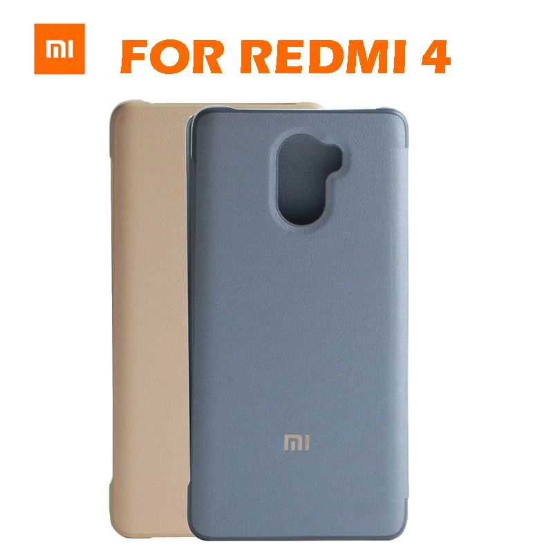 

IN STOCK Original Flip Case cover for Xiaomi Redmi 4 Pro protector case flip sabic matte leather cover for xiaomi redmi 4 Pro