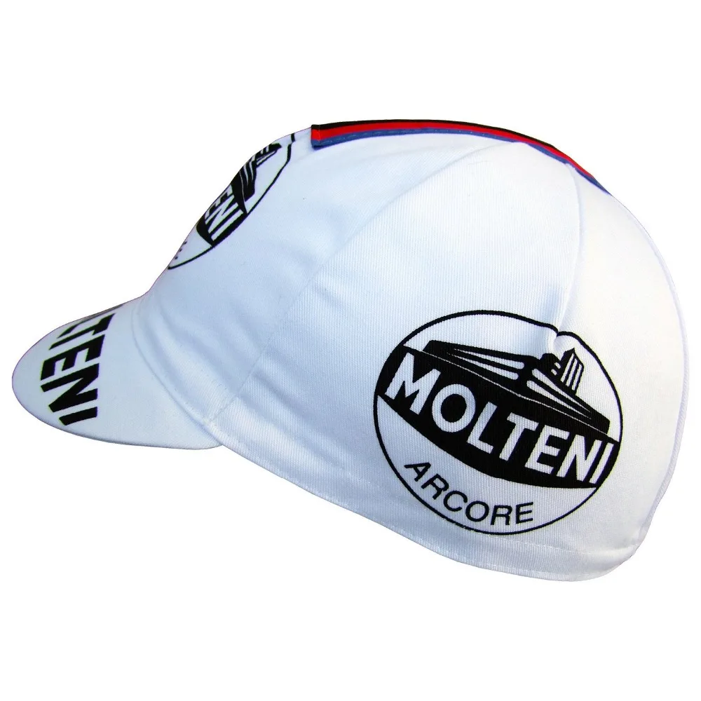 Retro team cycling caps white bike wear hat Breathable bicycle caps