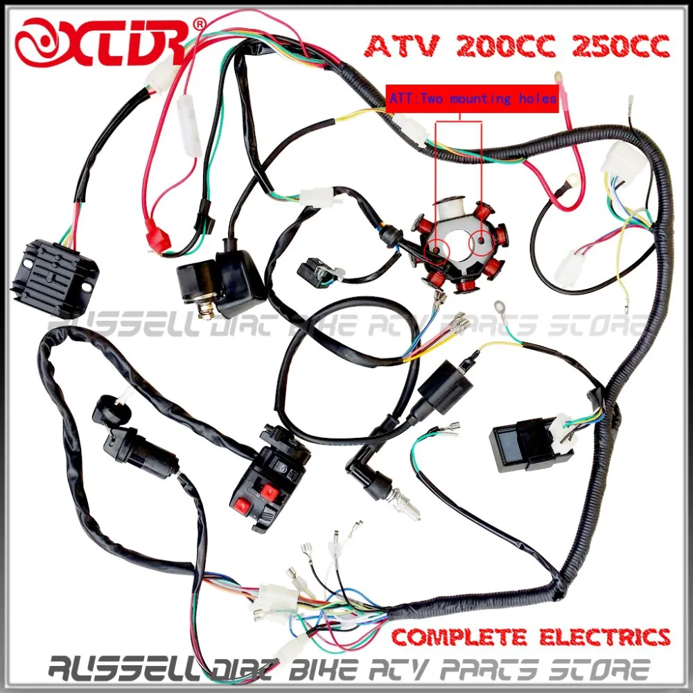 Chinese Quad Bike Wiring Diagram