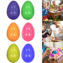 Сюрприз пасхальные яйца ассорти цветов Детская игрушка ремесло Модель Заполняемые подарки Шоколад случайный цвет@ ZJF