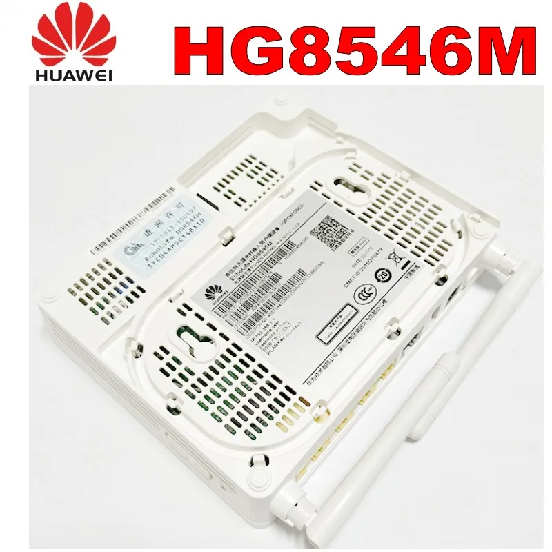 huawei HG8546M Gpon WiFi Ont onu 2 горшки+ 4FE+ 1USB+ WiFi модем с английским программным обеспечением телекоммуникационное сетевое оборудование