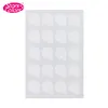 100pcs disposable Eyelash glue holder Pallet Eyelash Extension glue pads stand on eyelash jade stone small size 2.5cm ► Photo 2/6