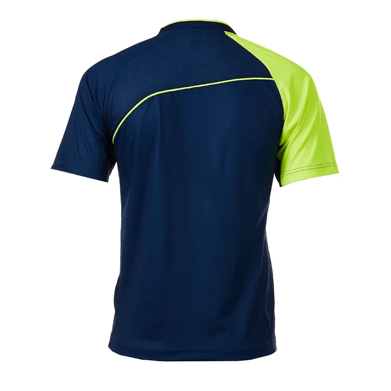 Kawasaki стиль спортивная одежда для бадминтона дышащая мужская рубашка с v-образным вырезом бадминтон шорты футболки для мужчин ST-T1021