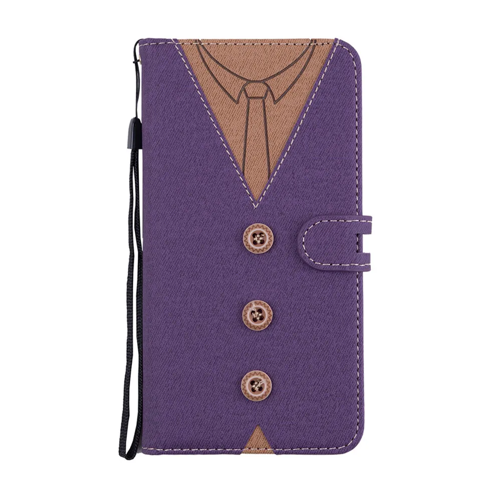 Стильная перекидная книжка чехол для телефона для samsung Galaxy J3 J5 J7 J4 J6 Plus Note 8 9 с галстук-бабочка с карманом для карт