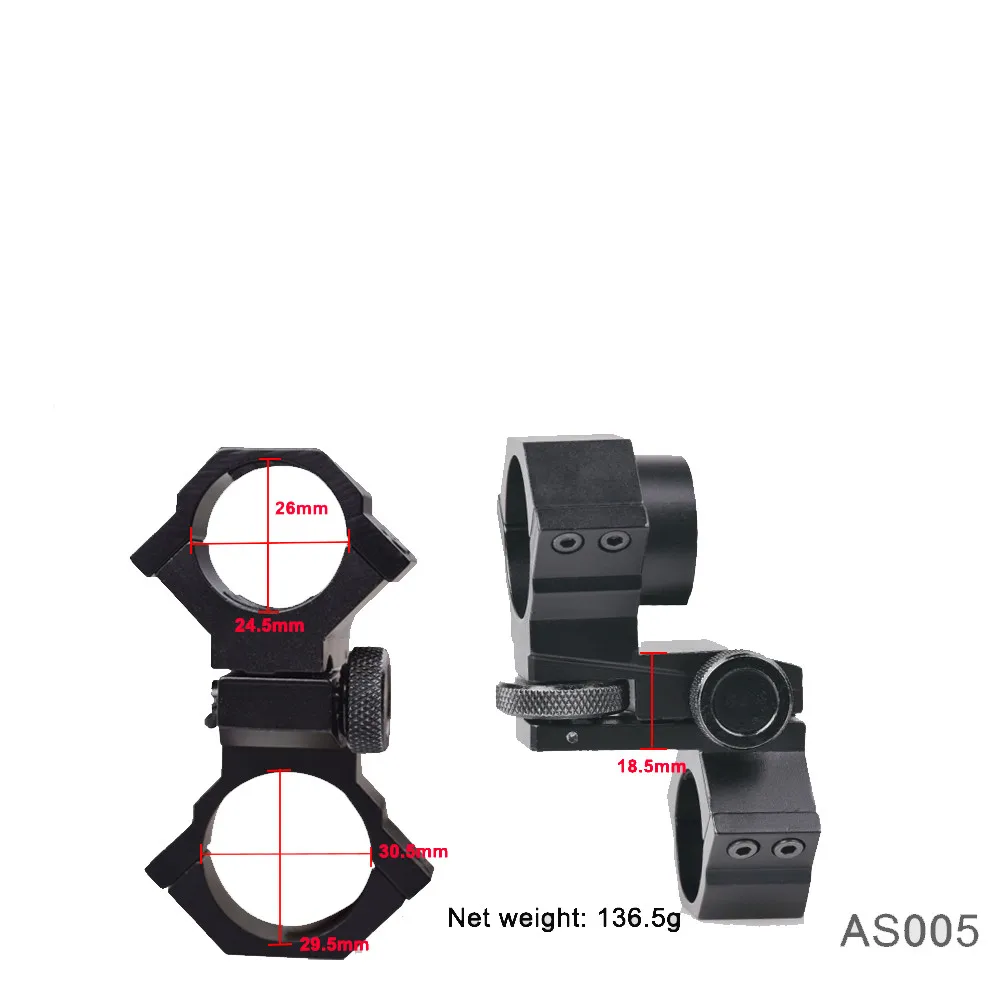 Тактический фонарь Uniquefire прицел 24 5 30 мм|flashlight mount holder|tactical flashlight holderscope holder |