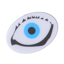 1 unidades de la Historieta Linda de Acrílico Broche del Pin Ojo Bigote Labio Collar en forma De Pin Pin de Solapa Hombres Mujeres Unisex Pin Joyería accesorios