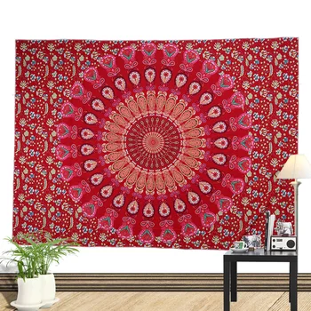 

Creative retro Indian American Turkish bohemian corduroy sofa cover blanket decorative wall hanging tapestry mural