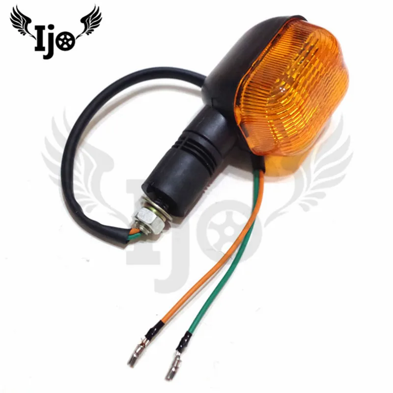 

IJo 12V Universal Motorcycle Turn Signal Indicator Light Turning Amber Lamp Bulb Motorbike Lamps Blinker Flash Bike Lamp