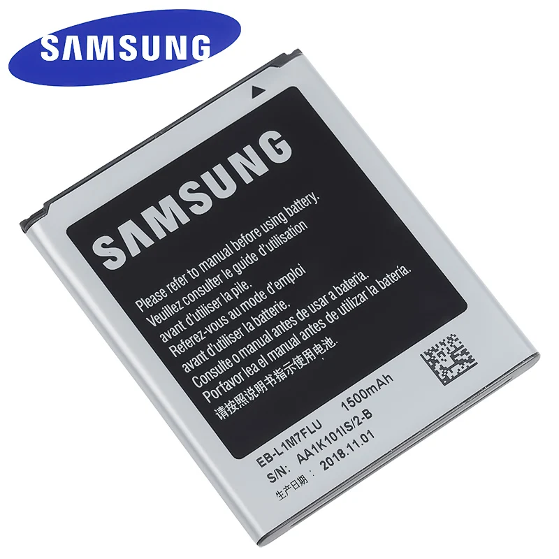 Batería original Samsung EB-F1M7FLU para Galaxy S3 mini GT-i8190 1500 mAh