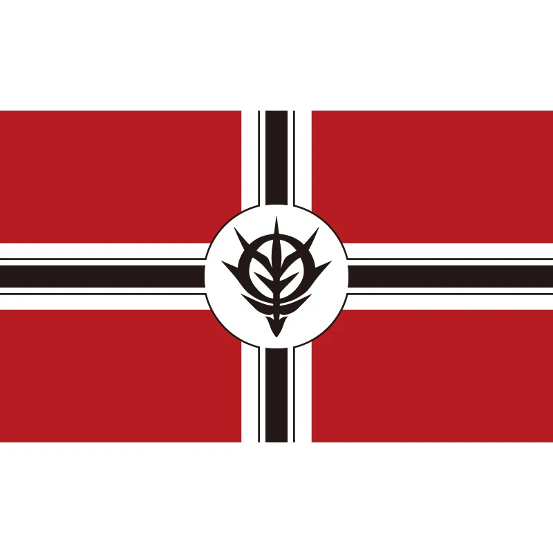 

Zeon Flags and Banners 90*150cm (3*5ft) / 60*90cm / 40*60cm of Decoration