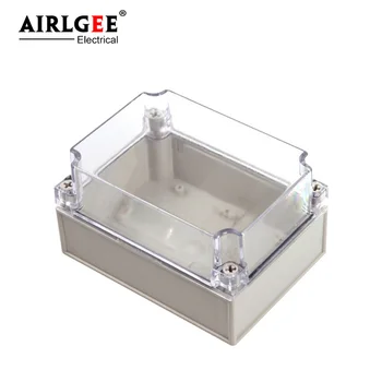 

175*125*100mm indoor and outdoor transparent cover waterproof junction box outdoor sealed box industrial control junction box