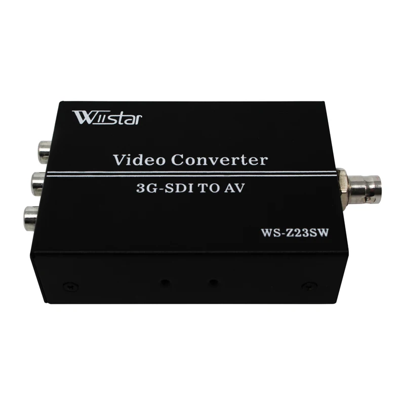 

Новый стиль Wiistar Высокое качество SDI преобразователь HD/3G-SDI spliiter сигнал AV CVBS конвертер с 1 каналом SDIFree доставка
