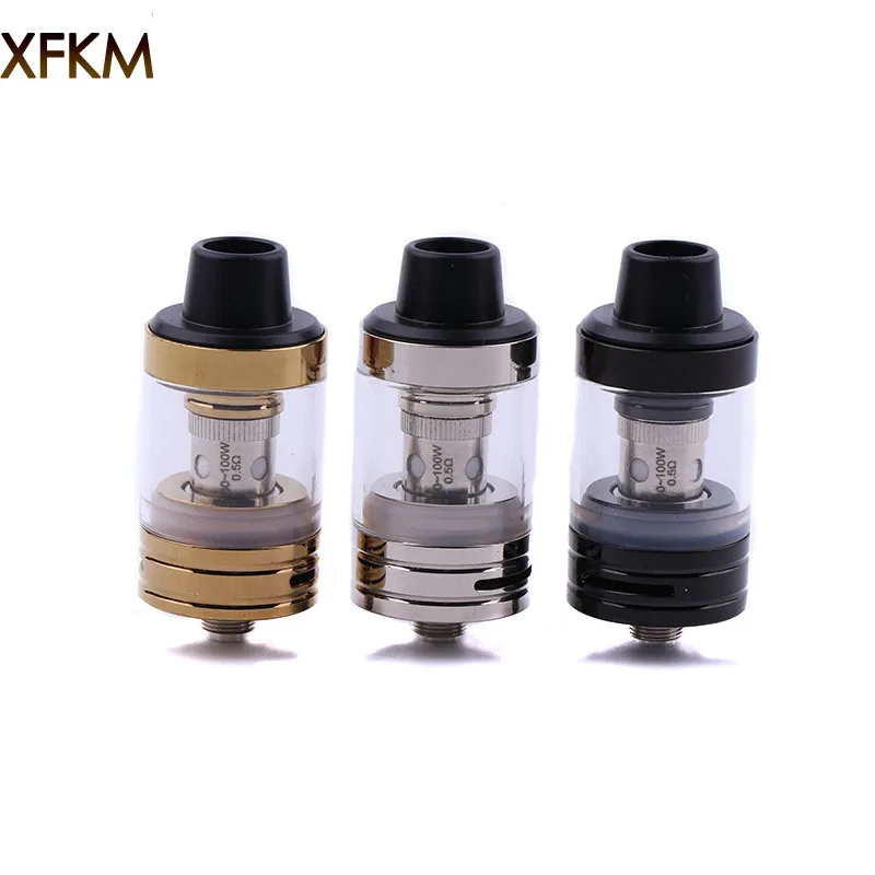 XFKM Новый атомайзер subohm a Tank 2 5 мл 510 ниток 0.5ohm бак с запасной 0.3ohm катушкой упаковка