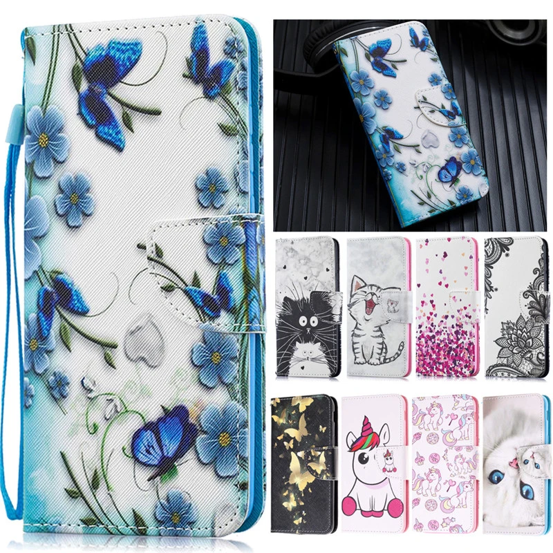 Leather Case on For Xiaomi Redmi Note 7 5 Pro Cover Xiaomi Redmi 7 6 5A 4A 5 Plus Go 4X Case Funda Flip Phone Cases Wallet Cover