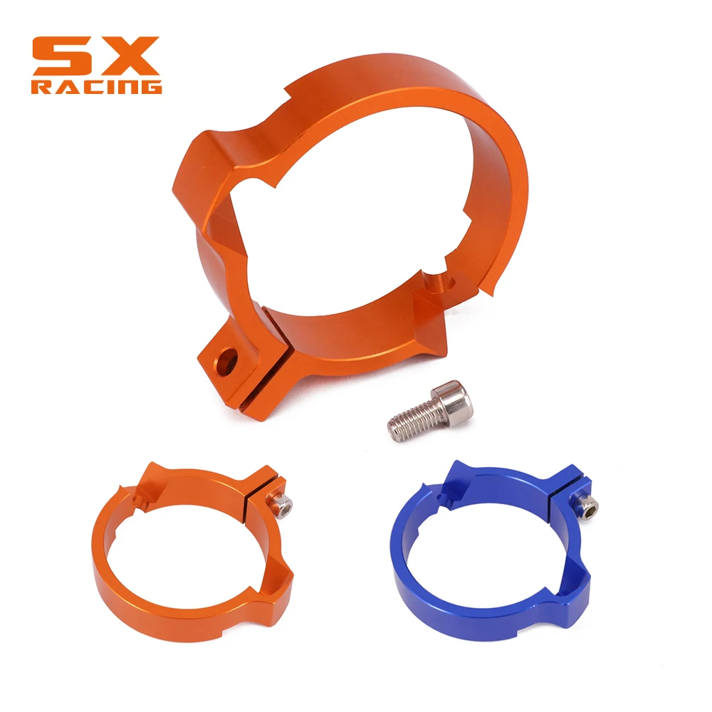 CNC выпускная труба для выхлопной трубы адаптер фланца KTM EXC SX250 EXC250 EXC300 TC250 TE250 TE300
