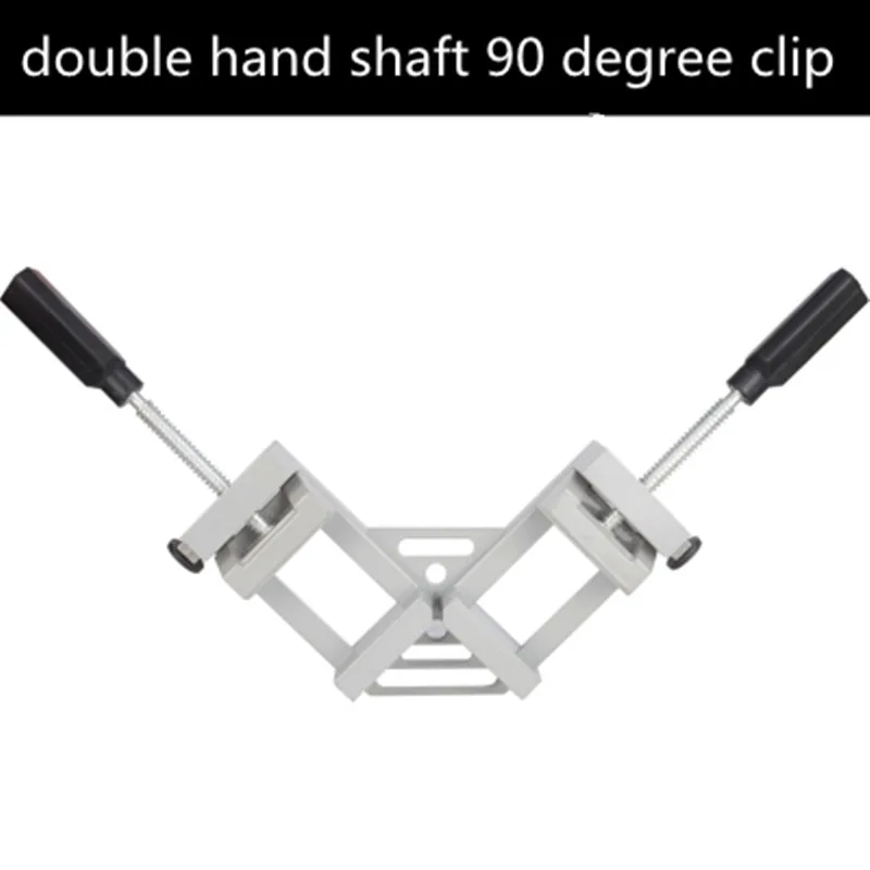 

Super big Adjustable 90 Degree Right Angle Aluminum Alloy Fast Clip Corner Clamp Right Angle Clamp double hand shaft