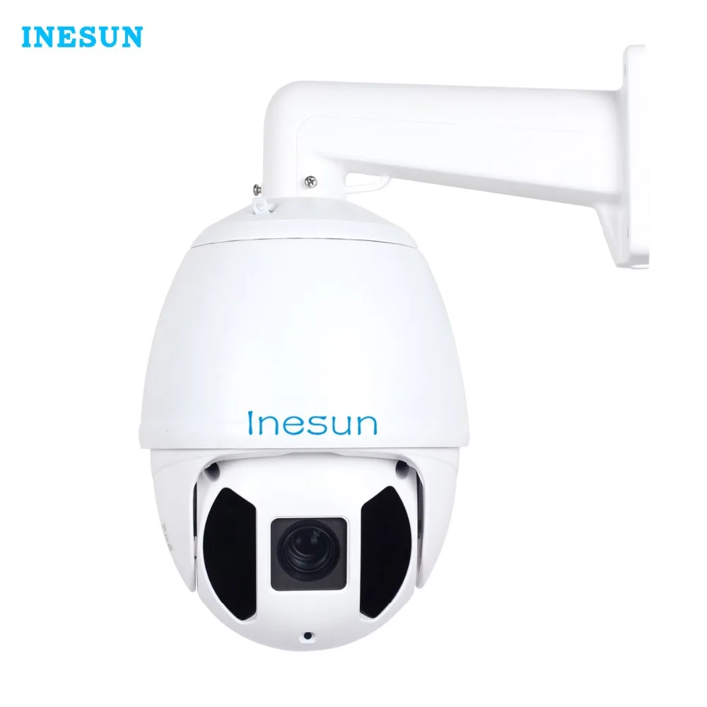 Inesun наружная PTZ IP Высокоскоростная купольная камера 2MP Full HD 1080P 30X оптический зум 7