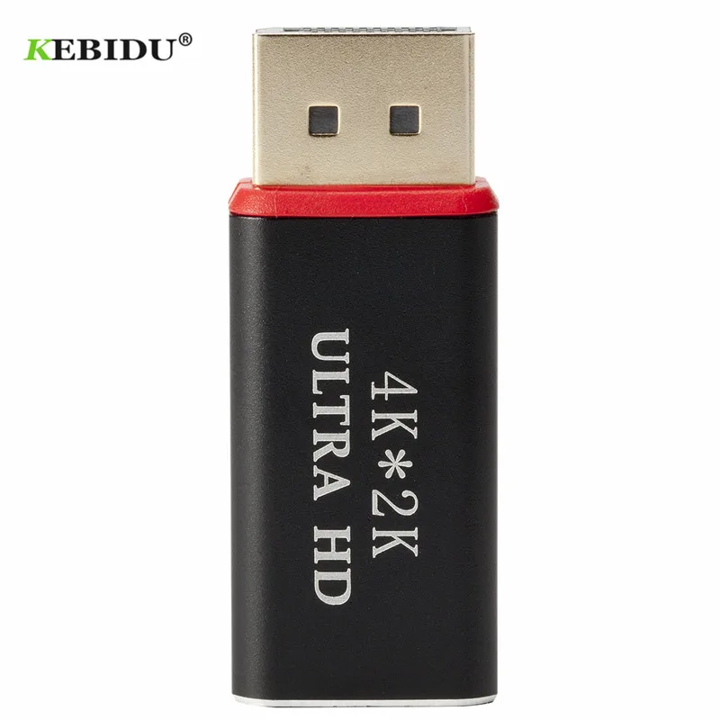 KEBIDU Display Port DP Male to HDMI-compatible Female Video Audio Converter 4K Adapter for HDTV PC Up 1080p | Электроника