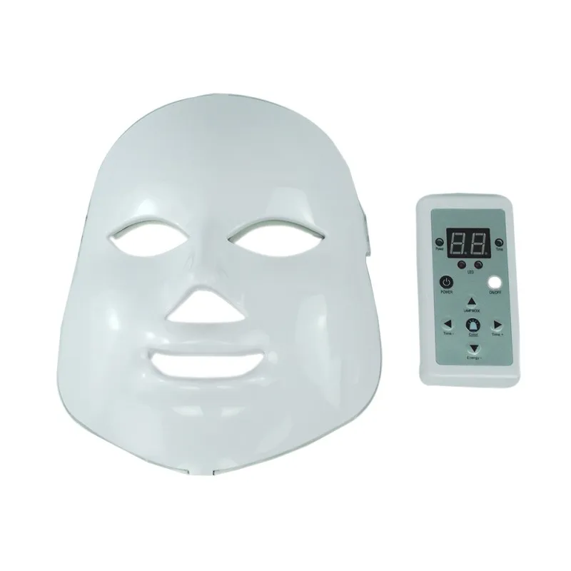  7 Colors LED Facial Mask Wrinkle Acne Removal Face Beauty Spa Beauty Therapy Photon Light Skin Care