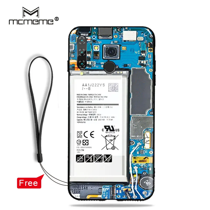 

For Huawei honor 10i Case Pretty interesting battery painting Silicone soft TPU Back Cover For honor 10i 10 i phone Case