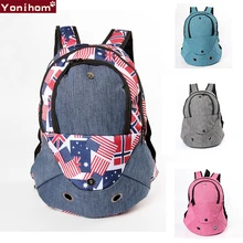 Рюкзак-переноска для собак дышащая сумка для собак прогулочная переноска для собак в виде рюкзака переноска сумки на плечо для маленьких собак кошки чихуахуа