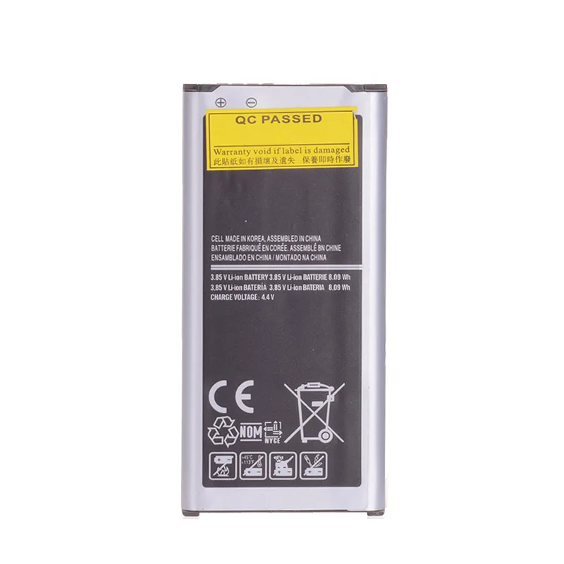 Аккумулятор для samsung GALAXY S5 mini батарея G800 G800F G800H EB-BG800BBE 2100 мАч полная емкость