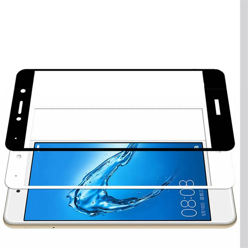 Закаленное стекло для Huawei Y7 Prime Защита экрана Y 7 с полным покрытием 2017 TRT L53|glass for