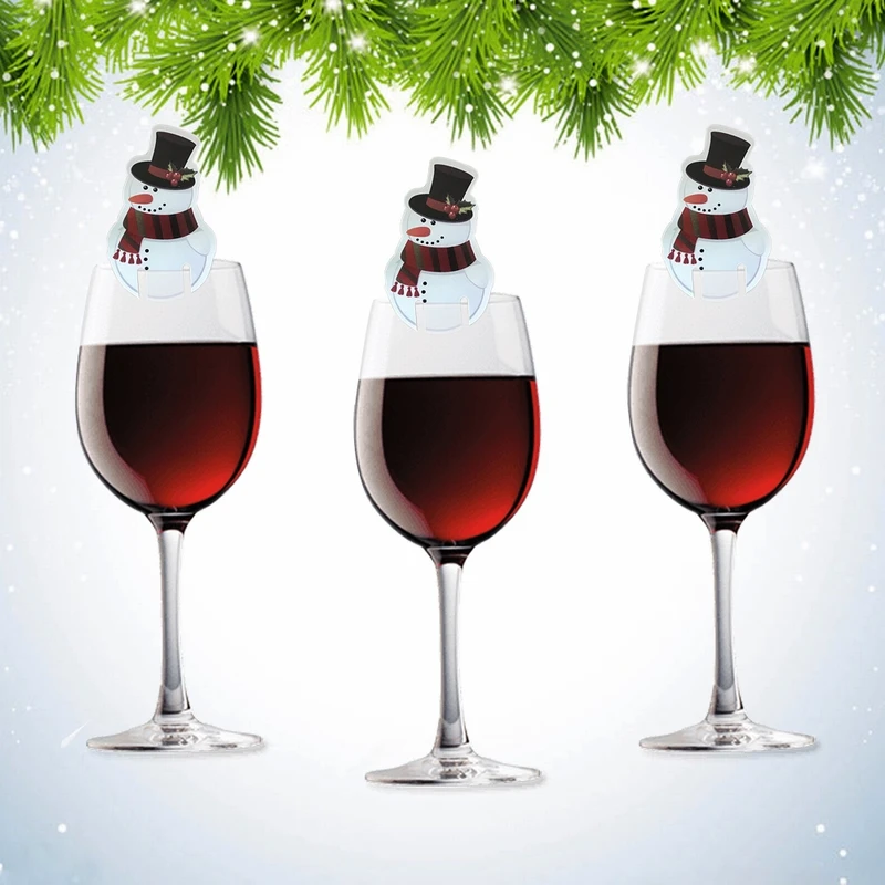 10PCs-Christmas-Red-Wine-Glass-Card-Xmas-Hat-New-Year-Wine-Glass-Card-Paper-Christmas-Decoration