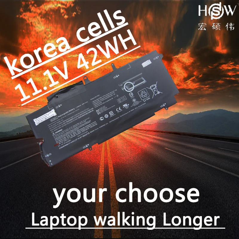 HSW Аккумулятор для ноутбука HP BL06XL HSTNN-DB5D 722297-001 722236-171 ELITEBOOK Фолио 1040 G1 | Компьютеры и
