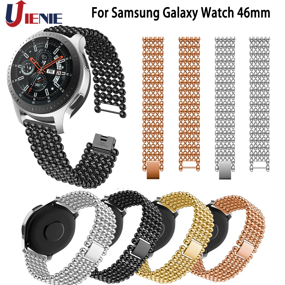 22 мм ремешок для наручных часов ремешок для samsung Galaxy Watch 46 мм Шестерня S3 классический Frontier ремешок для часов браслет из легированной стали ремешки