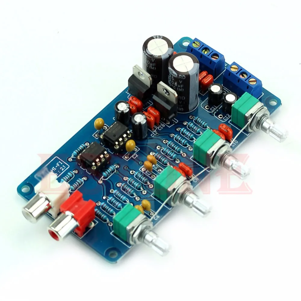 1pc NE5532 Volume Tone Control Board 10 Times Pre amp DIY Kit New