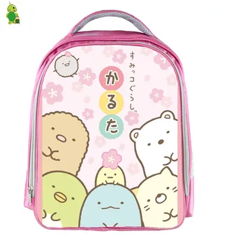 

Funny Sumikko Gurashi Small Backpack Cartoon School Bags for Girls Kids Toddler Bags Waterproof Travel Shoulder Bags