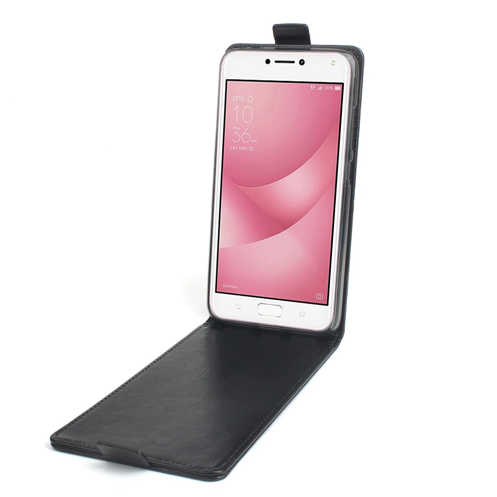 HongBaiwei-para-Zenfone-4-Max-ZC554KL-Virar-Capa-de-Couro-de-Luxo-Caso-capa-para-Asus