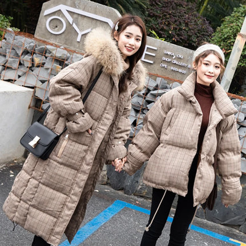 Женская Стеганая куртка abrigos mujer invierno теплое толстое длинное пальто с подкладкой
