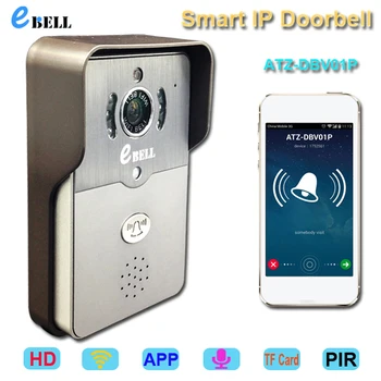

Wireless IP Doorbell 720P Motion Detection WIFI Video Door Phone