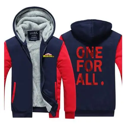 Высокое качество, унисекс, аниме, Cos My Hero Academy One for All, Повседневная Толстовка с капюшоном, толстовки, куртка, пальто, кардиган