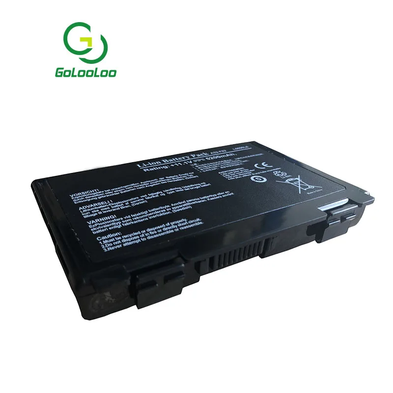 Golooloo Батарея для Asus K40 K42J K42 k50c K51 K60 K61 A32-f82 A32-F52 F52 A32 F82 k40in K50 K50iJ K51 k50AB k50ID k50iJ N82