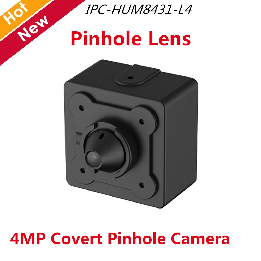 Meilleur 2018 Nouveau DH IPC HUM8431 L4 4MP Covert Sténopé Réseau Unité Camera Lens 2.8mm Fixe Sténopé Lens navire libre
