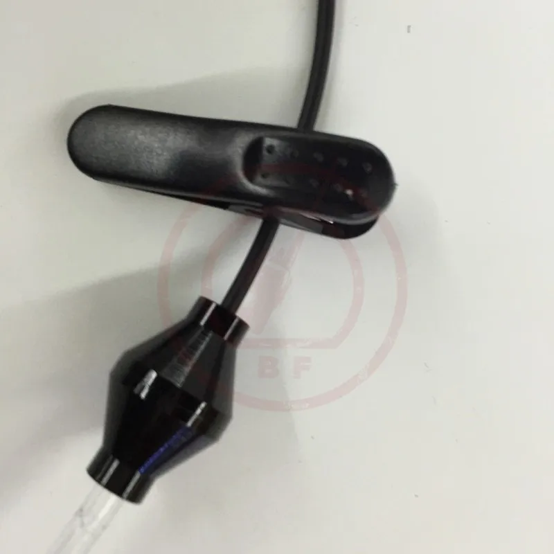 New 3.5mm Multifunctional Anti-Radiation Air Duct Earpiece Headset for All 3.5mm Phones Receive Calls Black (2)