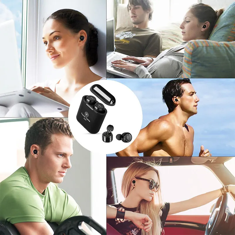M. uruoi беспроводные Bluetooth наушники беспроводная гарнитура для автомобиля 4 2 мини