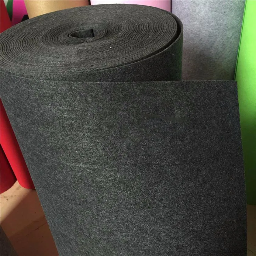 Высокое качество 3 мм войлочная ткань, Нетканая ткань, шитье, пэчворк, ручная работа, материалы для сумок Halberd Gray Feltro by yard