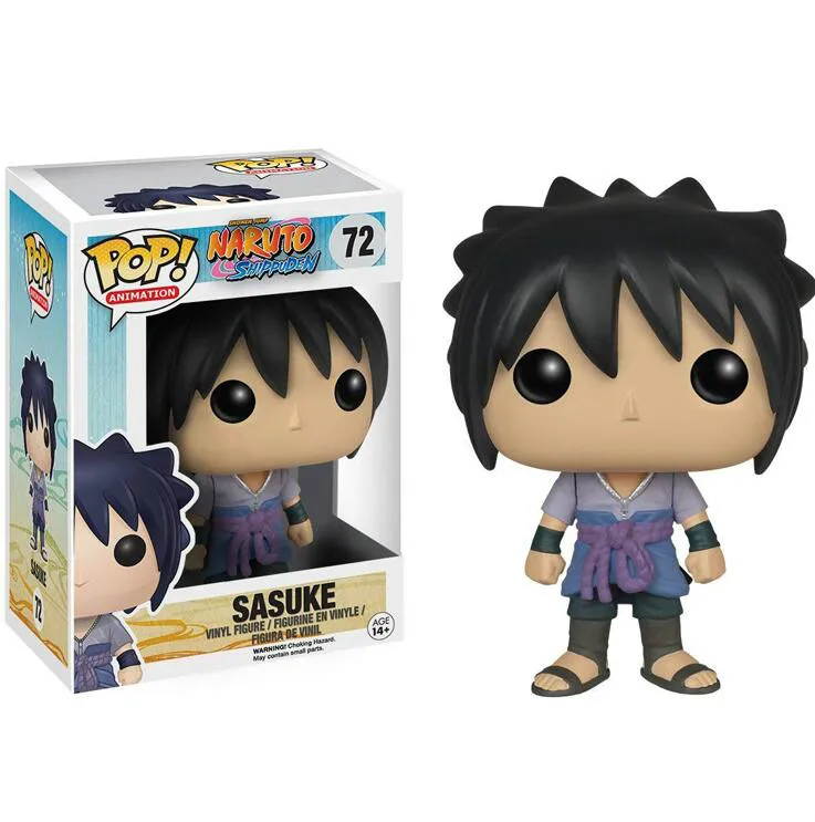 FUNKO POP оригинальные Naruto, Shippuden, SASUKE Curse Mark ПВХ Какаши Фигурки Коллекция Модель игрушки для детей подарок