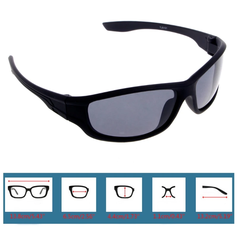 Mens Polarized Sunglasses Driving Cycling Glasses Sports Outdoor Fishing Eyewear