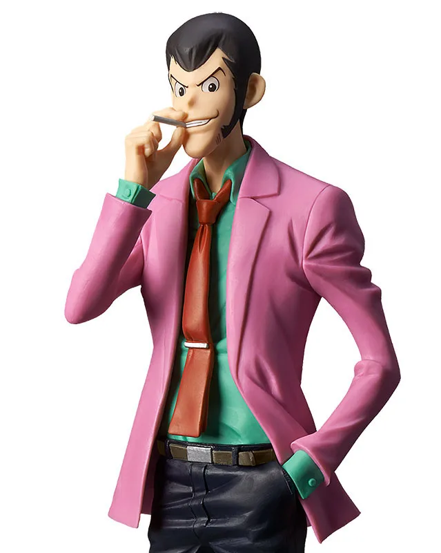 Аниме LUPIN THIRD Оригинал Banpresto Master Stars Piece (MSP) часть 5 коллекция фигурок (розовый цвет