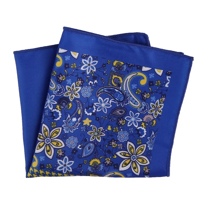 MPK-046pocket square Портной Смит дизайнер Карманный квадратный модный платок Пейсли Цветочный плед Stye Hanky 9 цветов на выбор - Цвет: MPK-046pocket square