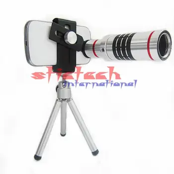 

by dhl or ems 20pcs 18X Zoom Optical Telescope With Mini Tripod For Samsung iPhone Xiaomi Redmi Note