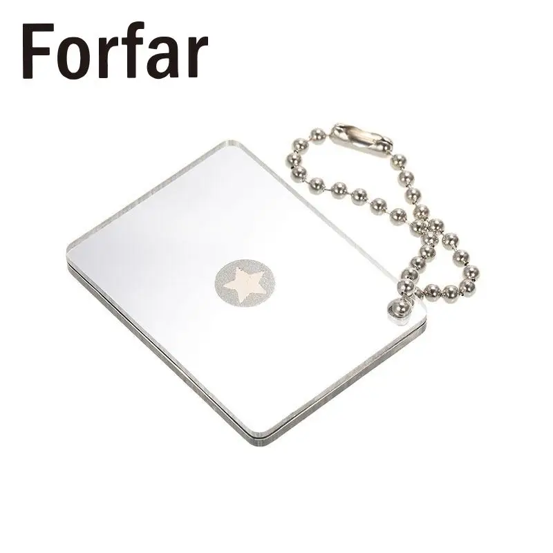 

Forfar Outdoor Micro Star Signal Mirror Lightweight Survival Emergency Rescue Signaling Device