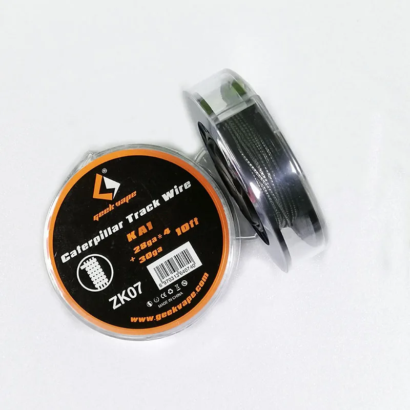 

10ft GeekVape SS316L Stainless Steel 316 SS Caterpillar Track Wire Heating Coil Wire